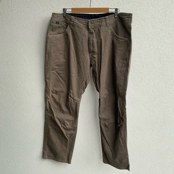 Kuhl Khaki Vintage Patina Rydr Pant 40x32 - Picture 1 of 9